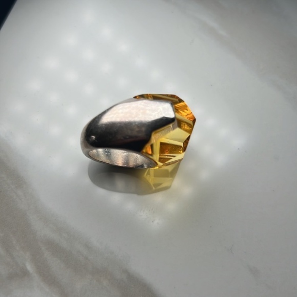 Kenneth Cole Reaction Yellow Ring - Picture 7 of 8